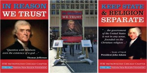 FFRF and FFRFMCC Debut Counter Display to Protest Catholic Evangelizing in the Public Square FFRF and FFRFMCC Debut Counter Display to Protest Catholic Evangelizing in the Public Square