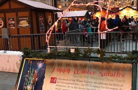 2017 FFRFMCC Non-Theist Winter Holiday Displays Proudly Share The Secular Voice!